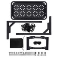 Off-Road Tire Storage for Jeep Wrangler JL Unlimited (2018–2025) Black