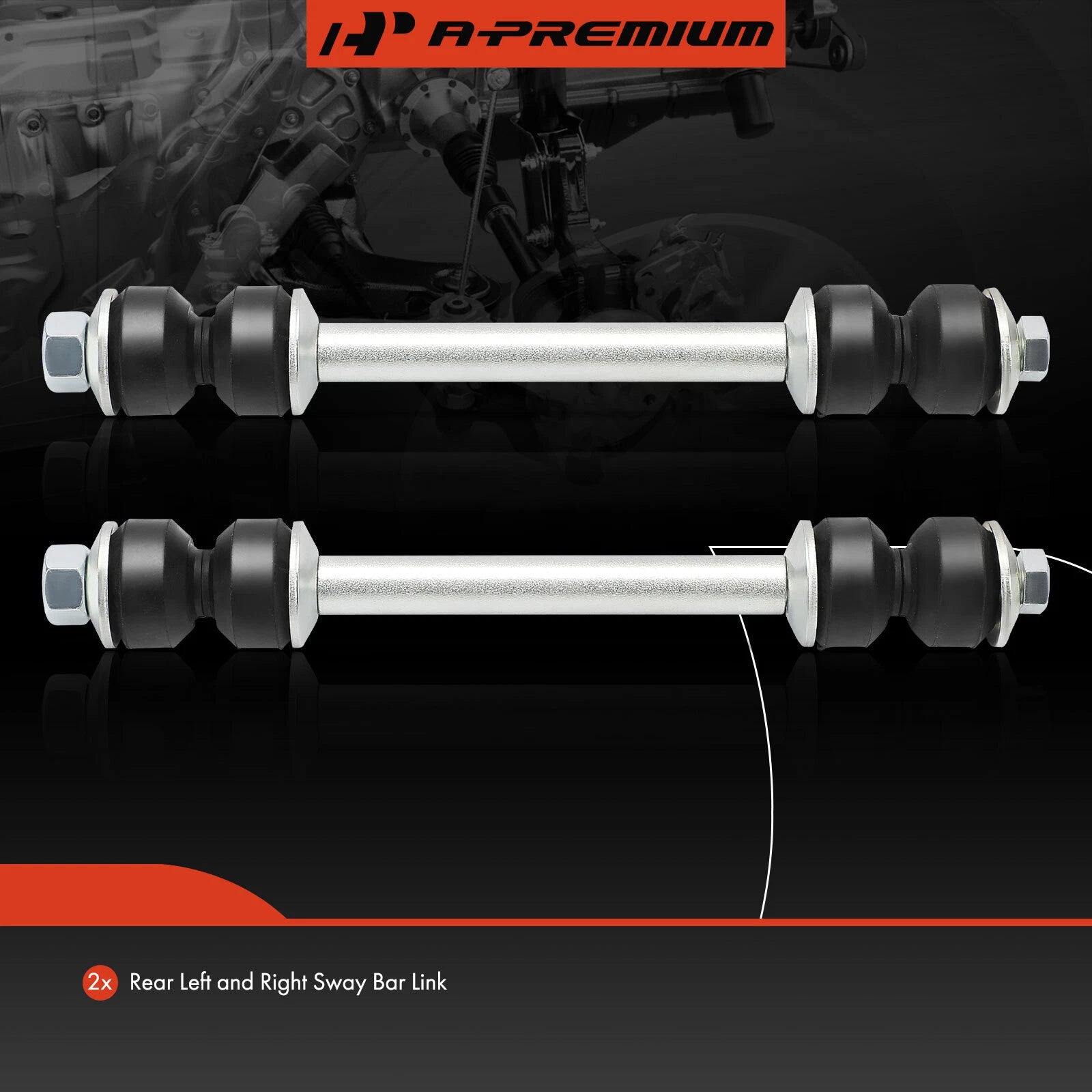 2X Rear Sway Bar Links for Ford Explorer (2002–2005) Lincoln Aviator (2003–2005)
