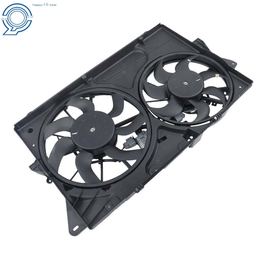 Dual Radiator Fan Shroud Assembly for Ford Taurus Lincoln MKS (2010-2012)
