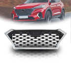 Front Grille Bumper for Hyundai Tucson (2019–2021) Black Replacement