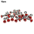 Fishing Baits Tying Materials Set of 4 (3.2mm, 4.0mm, 4.8mm, 3D Eyes)