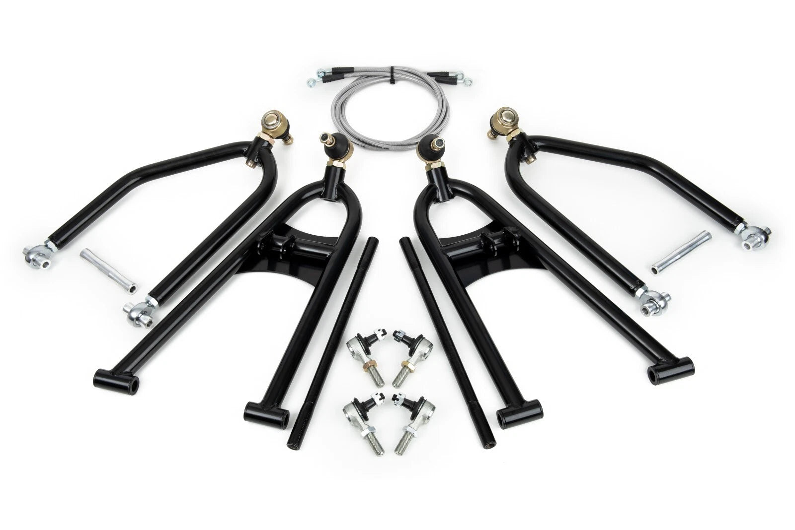 Set of 2 Chromoly +2 A-Arms for Yamaha Raptor 660 (2001–2005)
