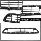 Front Bumper Lower Grille for Buick Encore (2013–2016) Black