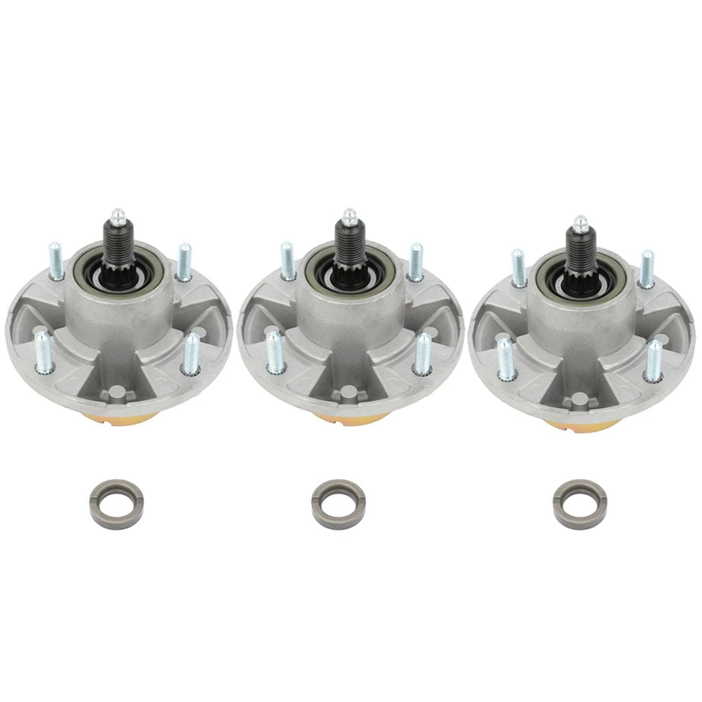 Set of 3 Deck Spindles for John Deere Z425 Z445 (48'' 54'')