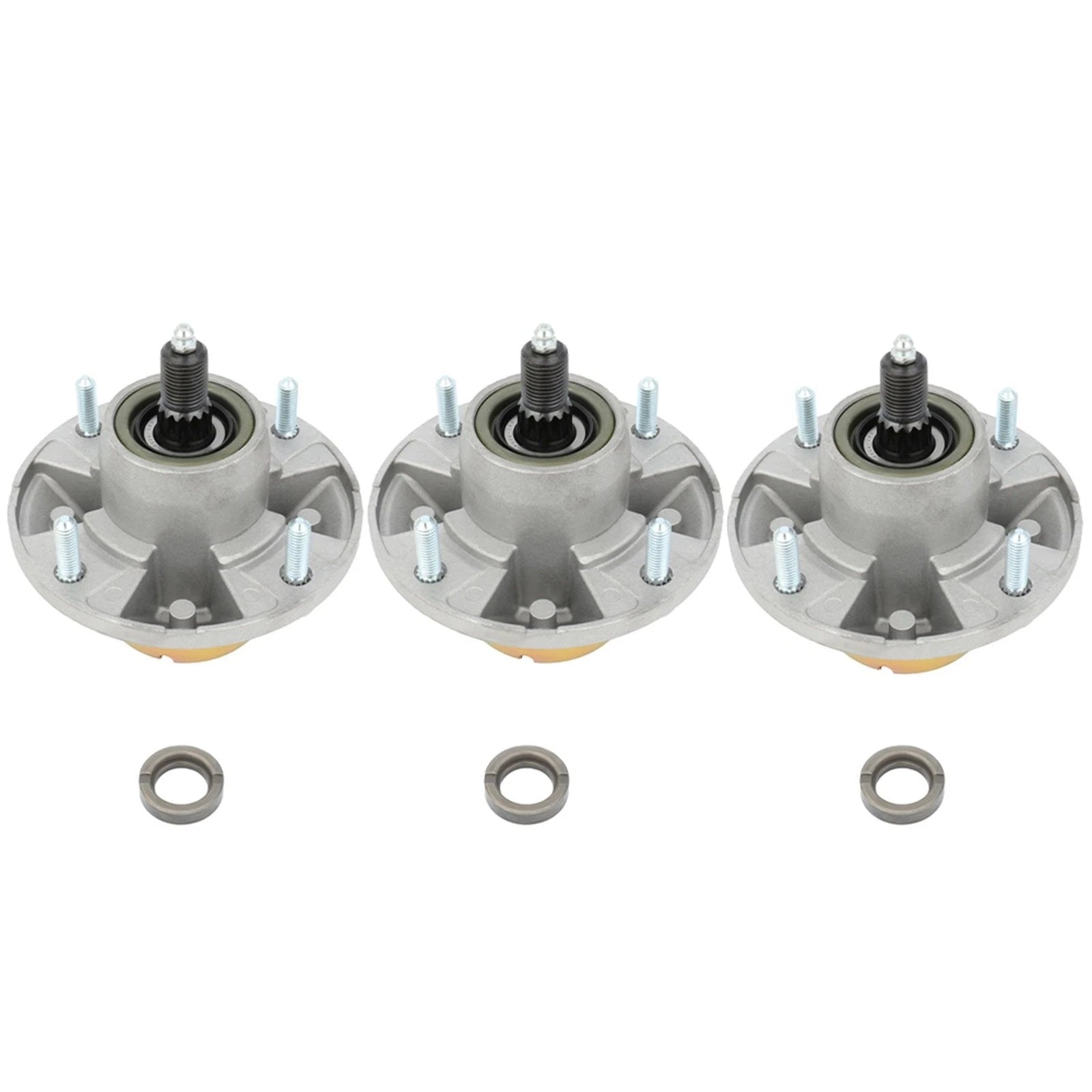 Set of 3 Deck Spindles for John Deere Z425 Z445 (48'' 54'')