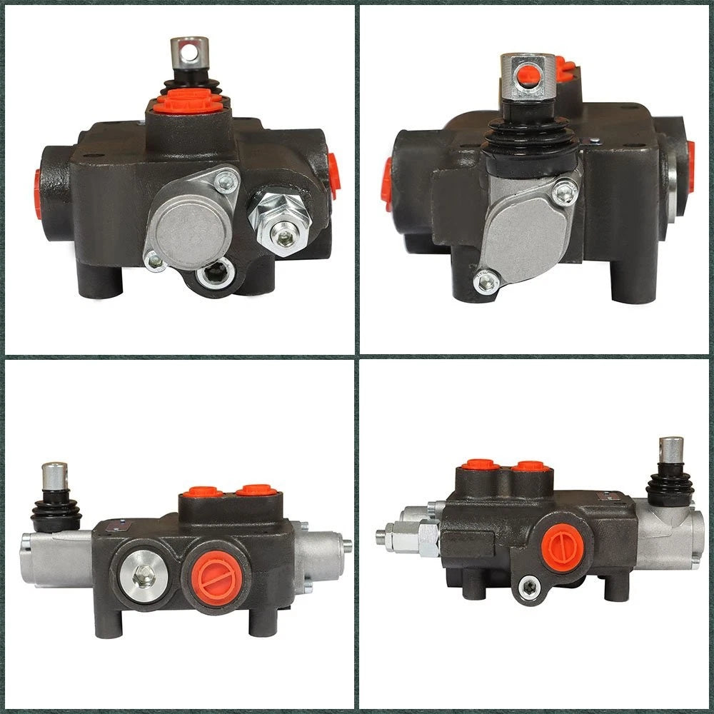 1 Spool Hydraulic Directional Control Valve 21 GPM 3600 PSI SAE Interface
