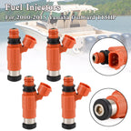 Set of 4 Fuel Injectors for Yamaha Outboard 115 HP (CDH210, 68V-8A360-00-00)