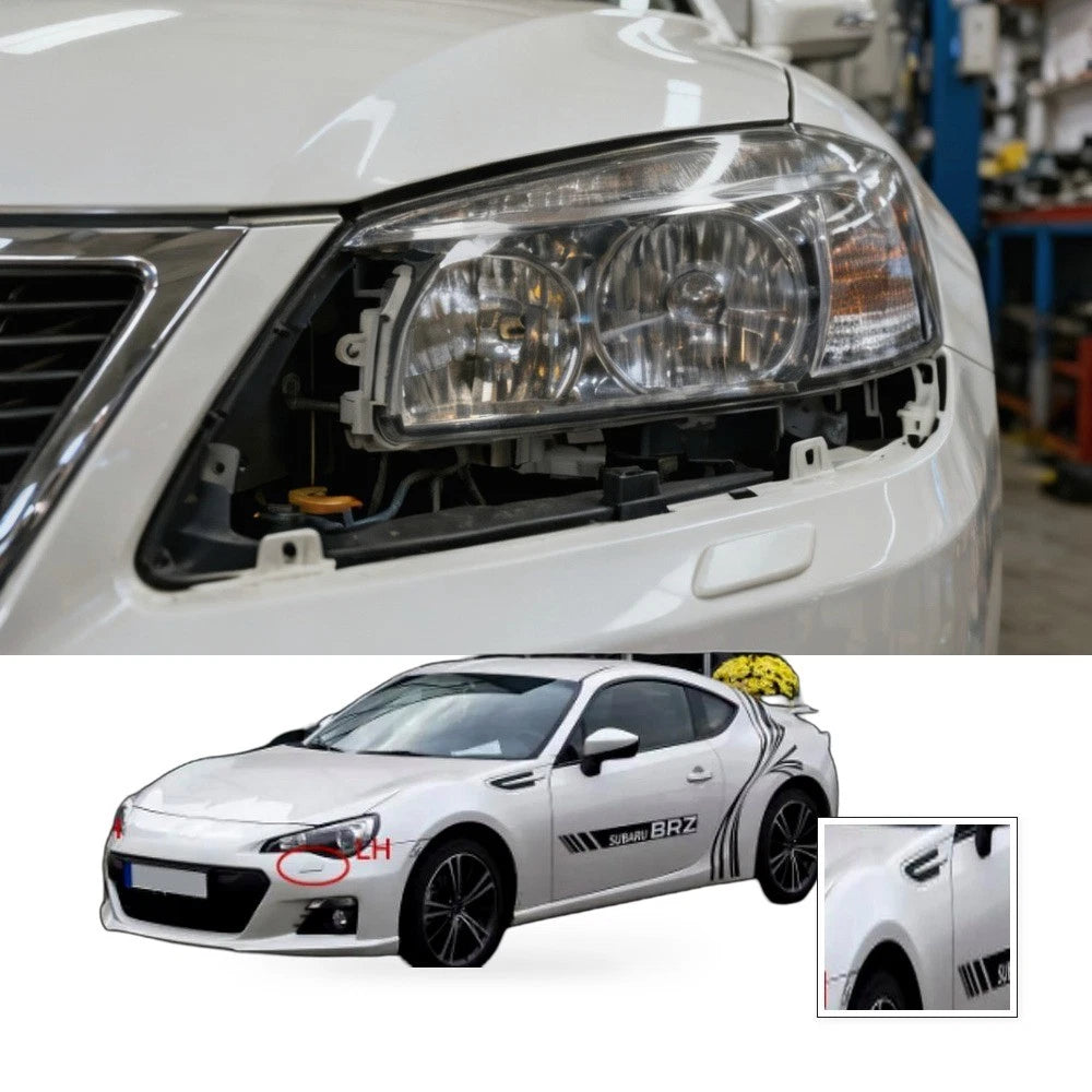 Headlight Washer Cover Left for Subaru BRZ, Toyota 86, Scion FR-S (2013–2016)