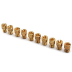 10Pcs M5 Carburetor Main Jets for (138-160, 140, 142, 145)