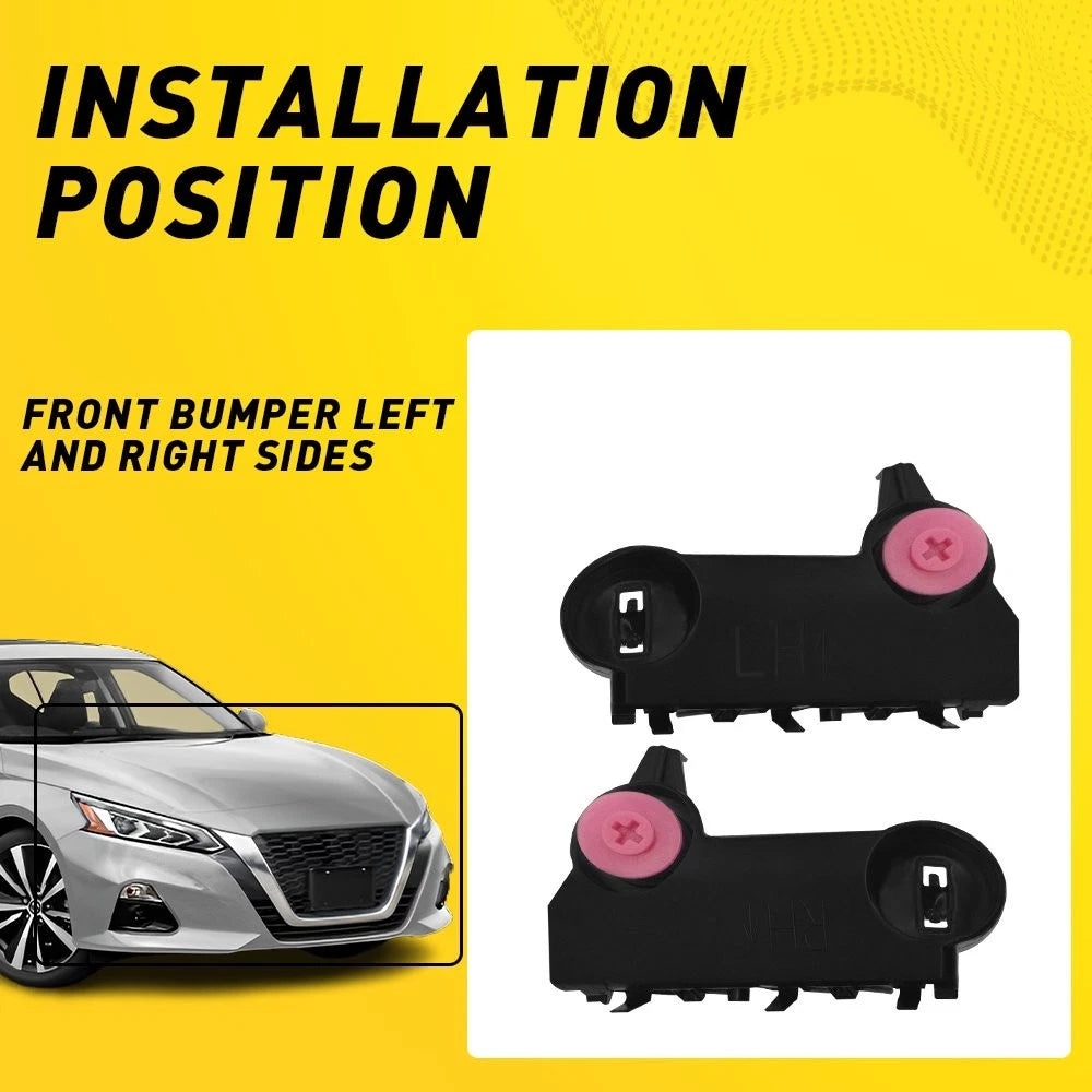 Set of 2 Front Bumper Retainers for Nissan Altima (2019–2021)