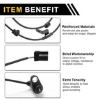 ABS Wheel Speed Sensor No.MN102577 for Mitsubishi L200 (2010–2011) Rear Left