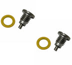 Magnetic Outdrive Gear Case Drain Plug Screw/Gasket for MerCruiser (22)
