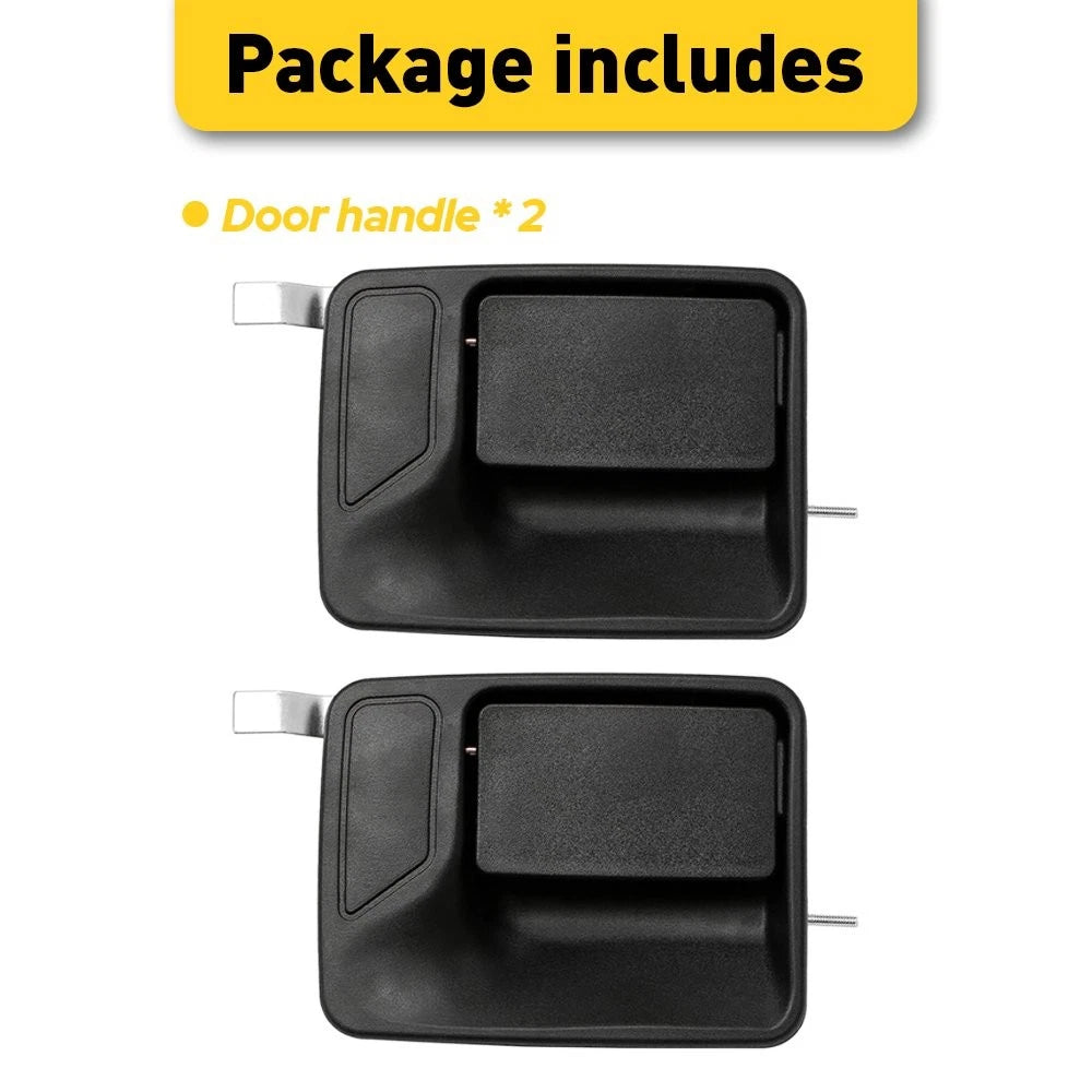 Set of 2 Outside Door Handles for Ford Super Duty F250 F350 (1999–2016)