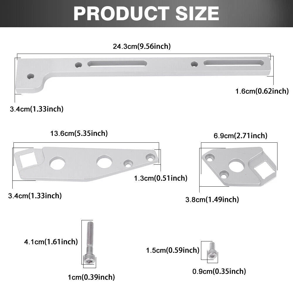 Throttle Cable Bracket for LS1 Sheet Metal Intake Manifold (102mm)