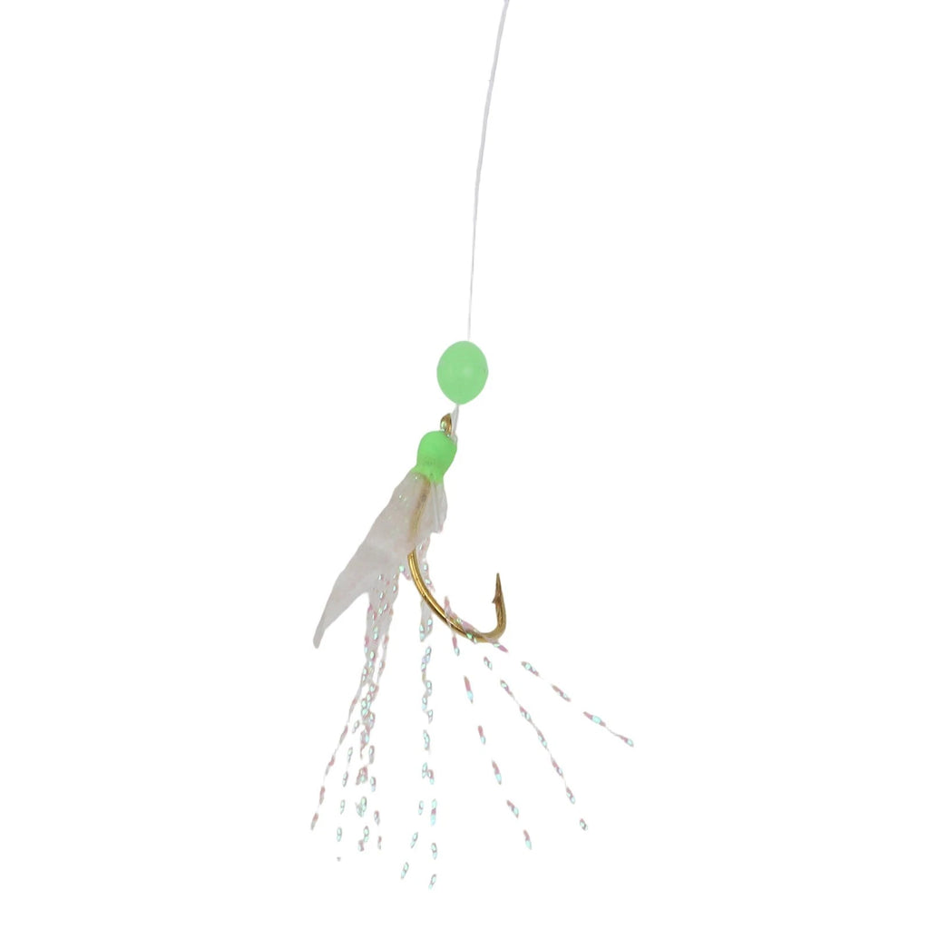 Set of 5 Sabiki Soft Fishing Lure Rigs with Hook Sizes 8-18