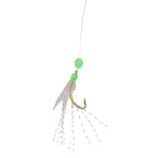 Set of 5 Sabiki Soft Fishing Lure Rigs with Hook Sizes 8-18