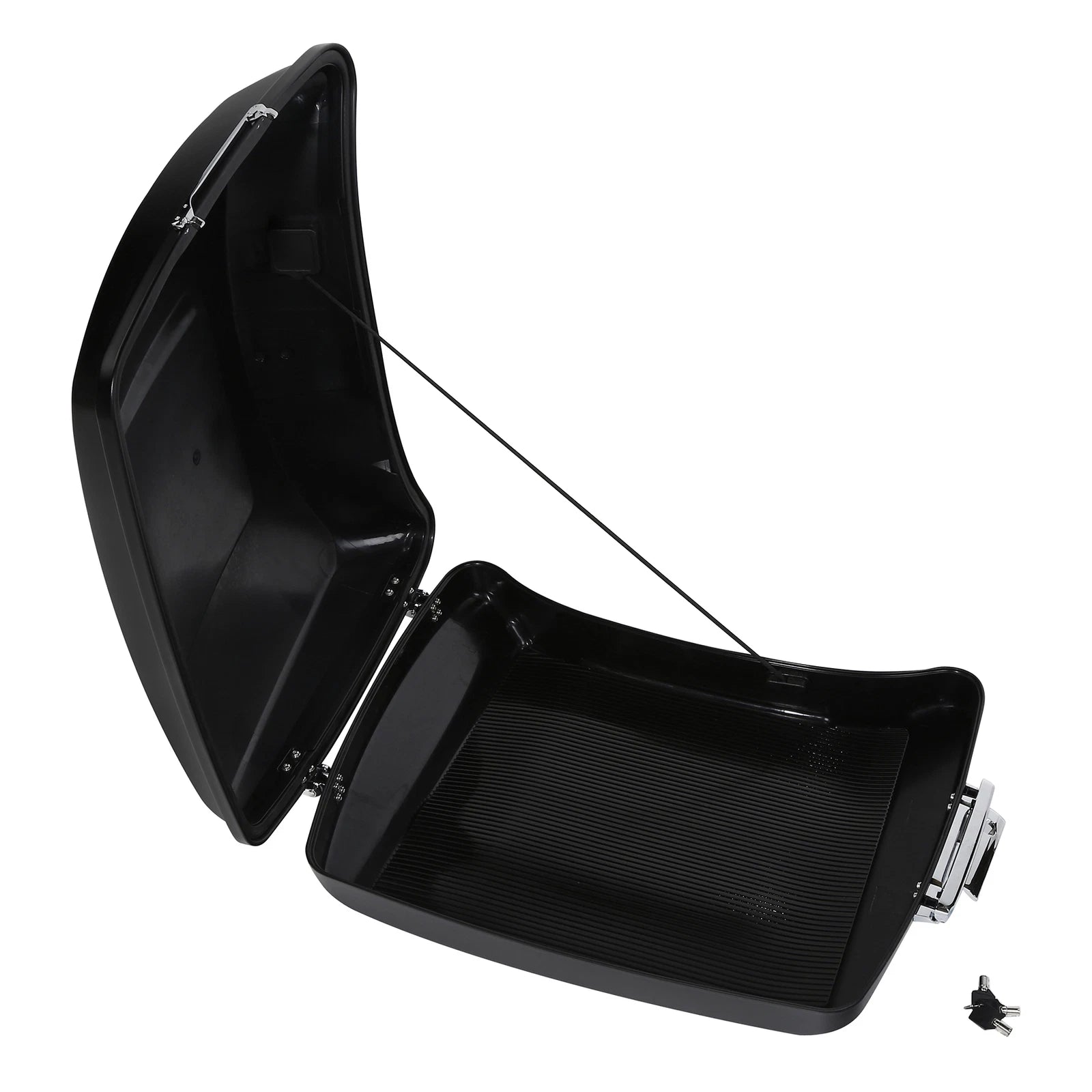 Razor Trunk for Harley Touring Electra Street Road Glide (2014–2024) Black Denim