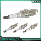 Set of 4 Iridium Spark Plugs for Chevrolet Aveo (2004–2008) Honda Civic (1999–2000) 1.6L