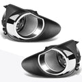 Set of 2 Clear Lens Front Bumper Fog Lights for Yaris 4-Dr Sedan (2012–2014)