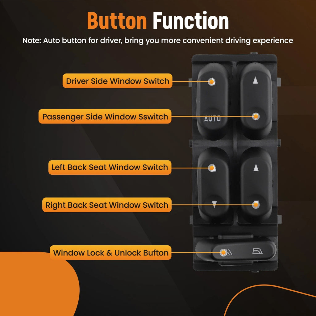 Power Window Switch for Ford F-250 (2004-2006)