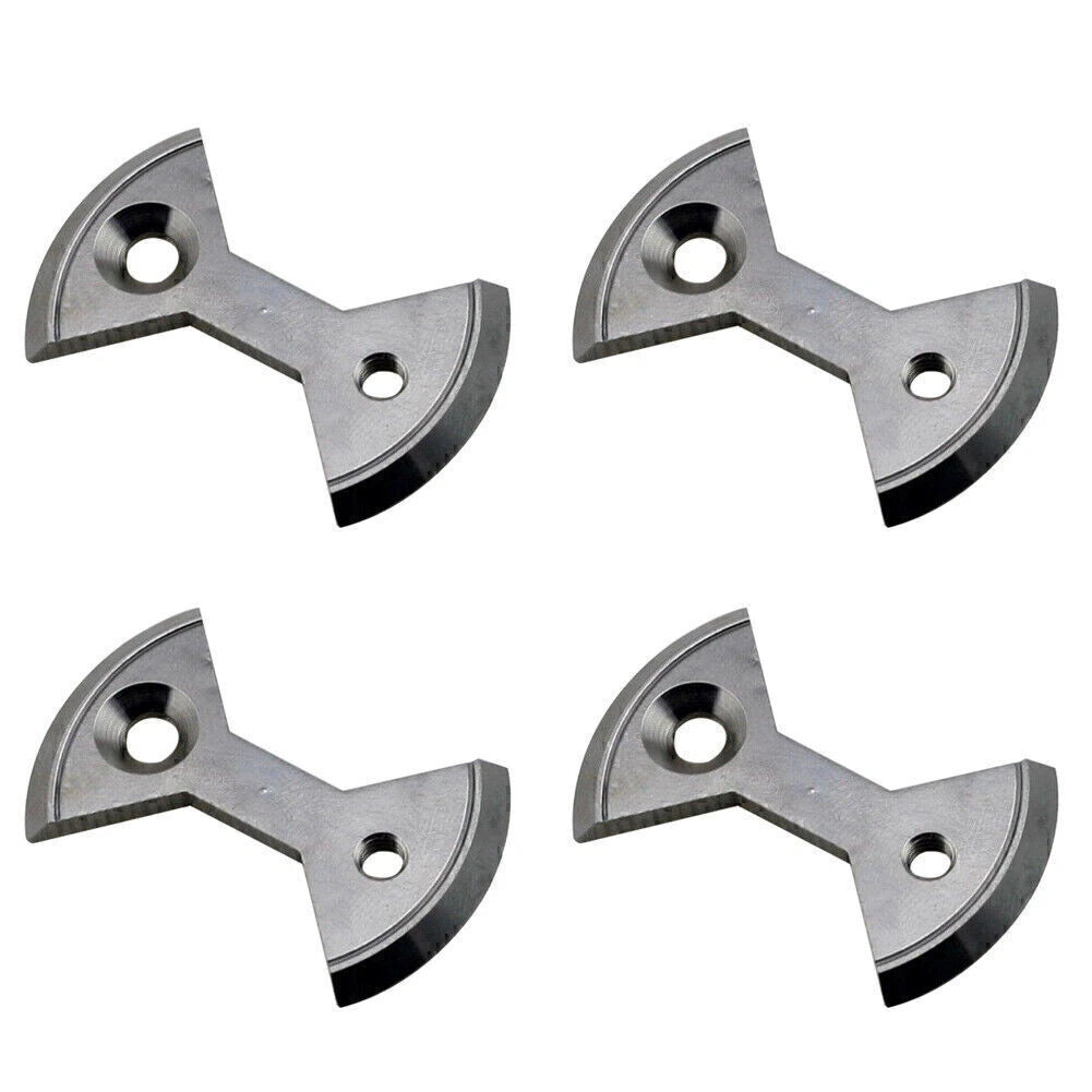 Set of 4 Titanium Pedal Plates for SpeedPlay Zero & Light Action