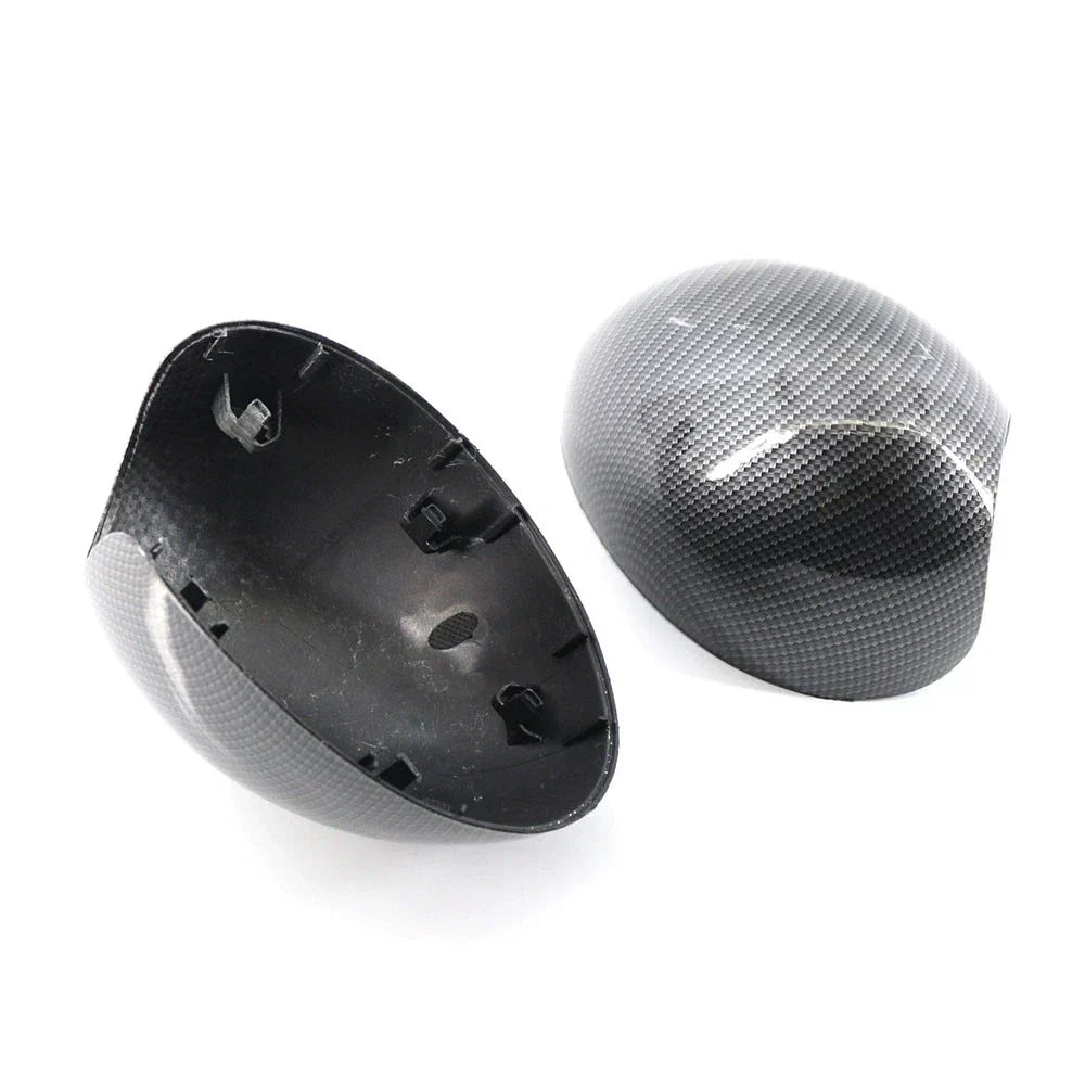 Carbon Fiber Mirror Cover Caps for BMW Mini Cooper R55 R56 R57 (2007-2013)
