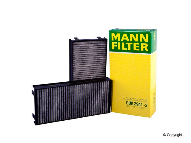 Set of 2 Cabin Air Filters for BMW X5 (2007–2016) & X6 (2008–2015) - Activated Charcoal