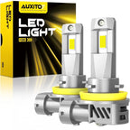 Set of 2 H11 LED Headlight Bulbs for AUXITO (6500K, 30000LM)