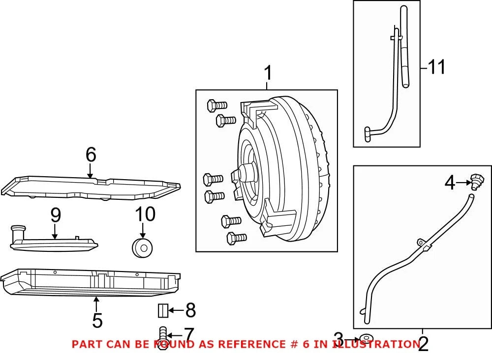 Genuine OEM Mopar Transmission Oil Pan Gasket for Dodge Charger (2017) Ram 1500 (2019)