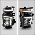 LED Headlight for Chevy Silverado 2500HD 3500HD (2020–2023)