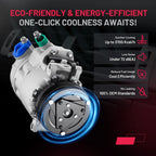A/C Compressor and Clutch for BMW X5 3.0L (2003–2006) CO 10837C