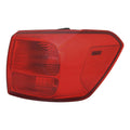 Passenger Side Outer Tail Light Assembly w/o LED for 2016-2018 Kia Sedona