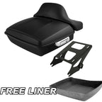 Chopped Trunk & Backrest Pad Mount Rack for Harley Touring (2014–2026)