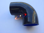 90�� Silicone Hose Elbow Bend 4" ID Intercooler Tube