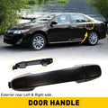 1X Outside Door Handle for Toyota Camry (2012–2017) Black