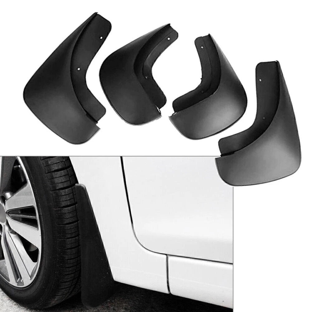 Set of 4 Splash Guards Mud Flaps for Audi A4 B7 Saloon (2005–2008)