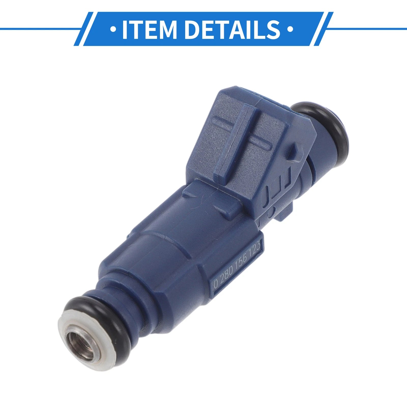 1 Pc Fuel Injector No. 0280156123/3R23AA/3R239F593AA for Ford Fairlane BA (2002–2007)