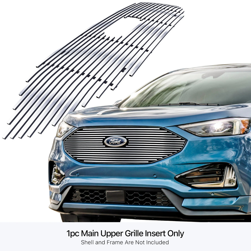 Stainless Chrome Billet Grille Insert for Ford Edge ST/ST-Line (2019-2024)