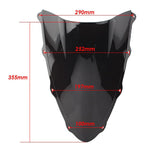 Silver ABS Plastic Motorcycle Windshield for Ducati 1299 (2015-2019)