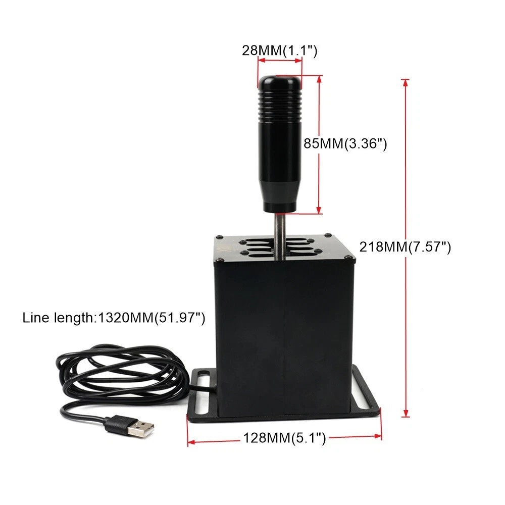 PC USB Simulator Shifter Handbrake + H-Shifter for G29 G27 G920 T300RS
