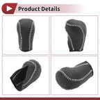 1 Pc Gear Shift Knob Cover for Mazda CX-5 (2013–2014) Black Beige