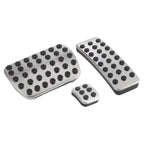 3 x Manual Transmission Brake Gas Pedal Pad Covers for Mercedes-Benz