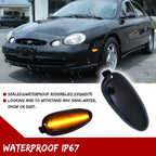 Set of 2 Front Marker Signal Lights for Ford Taurus Sable (1996–1999)