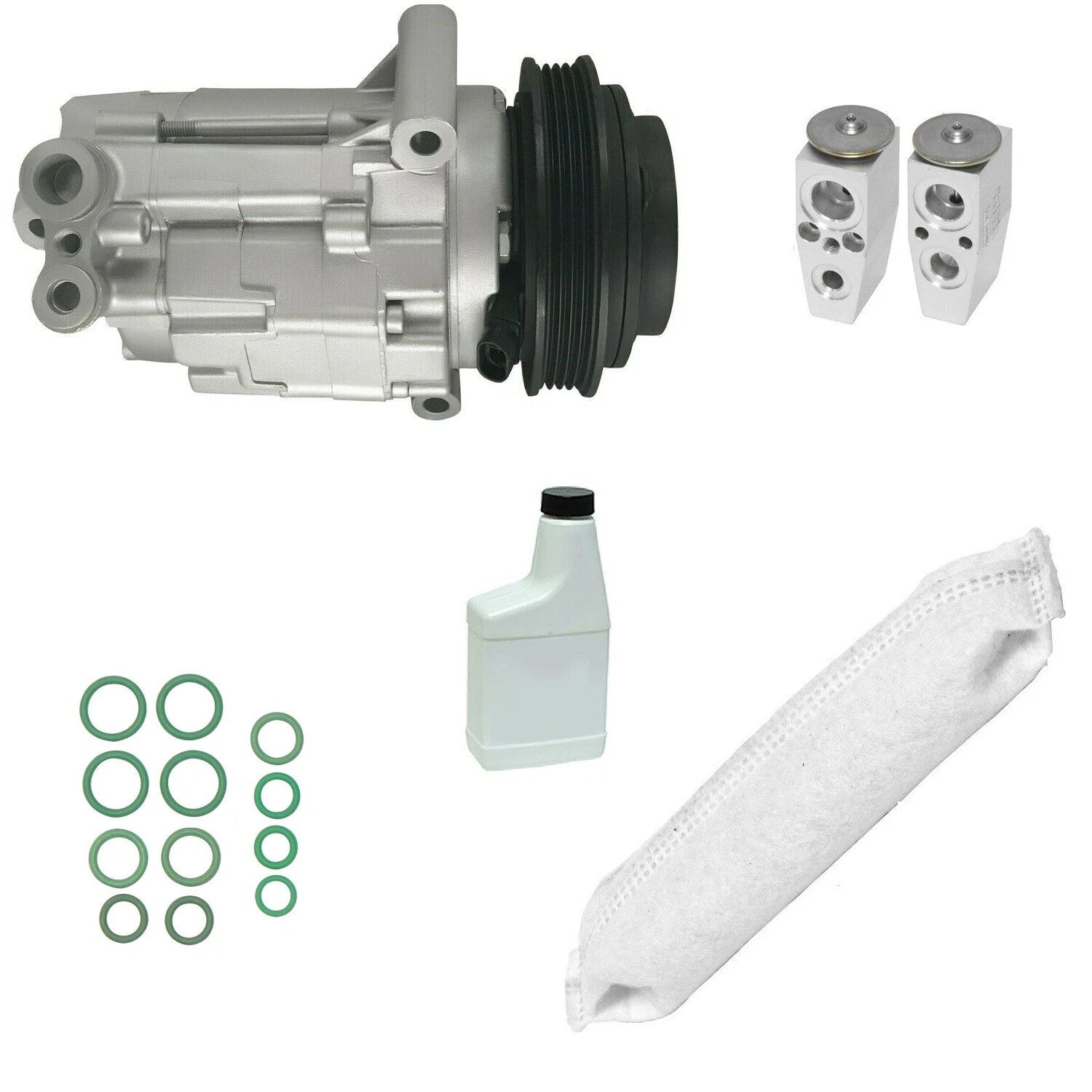AC Compressor Kit Replacement for Chevrolet Camaro 6.2L (2010-2011)