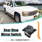 Set of 1 Rear View Mirror Remote Control Switch for GMC (No. 15009690/19209371)