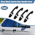 Set of 4 ABS Exterior Side Door Handle Cover Trim for Ford Fusion (2013–2020)
