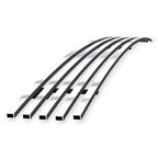 Lower Stainless Chrome Billet Grill Insert for Chevy Trailblazer (2006–2009)