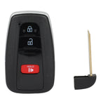 2 Replacement Keyless Entry Remote Fob for Toyota C-HR (2018–2020) MOZBR1ET