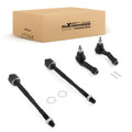 Set of 4 Inner Outer Tie Rods for Hyundai Elantra (2017–2023)