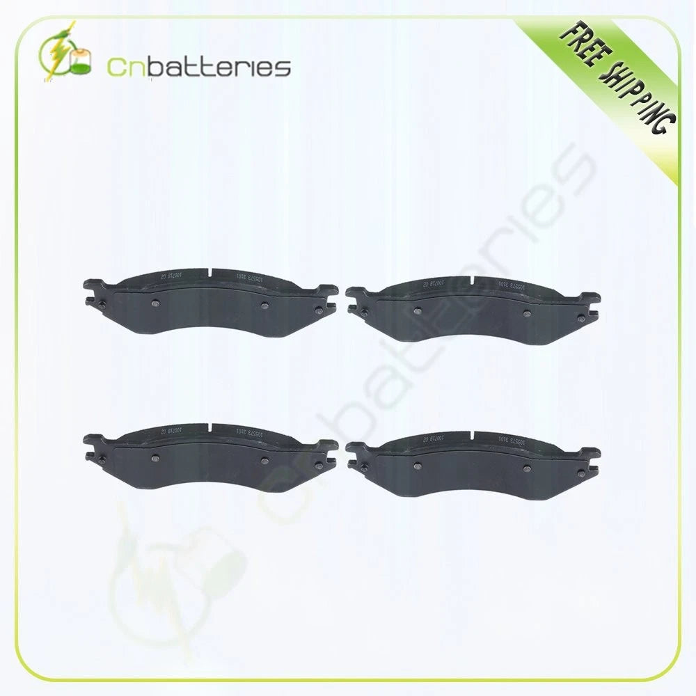 Set of 4 Metallic Rear Brake Pads for Dodge Ram 1500 2500 3500